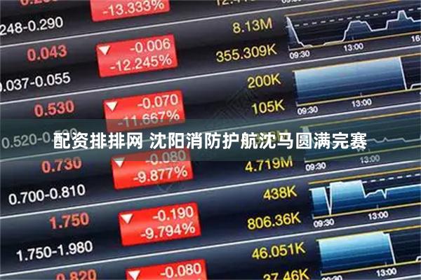 配资排排网 沈阳消防护航沈马圆满完赛